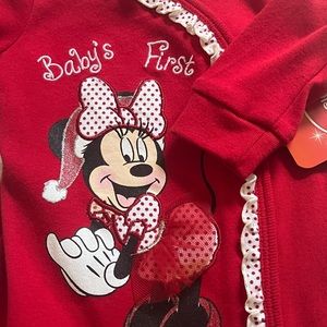 NWT- BABY’s FIRST CHRISTMAS OUTFIT - MINNIE - 3months 🎄  DISNEY